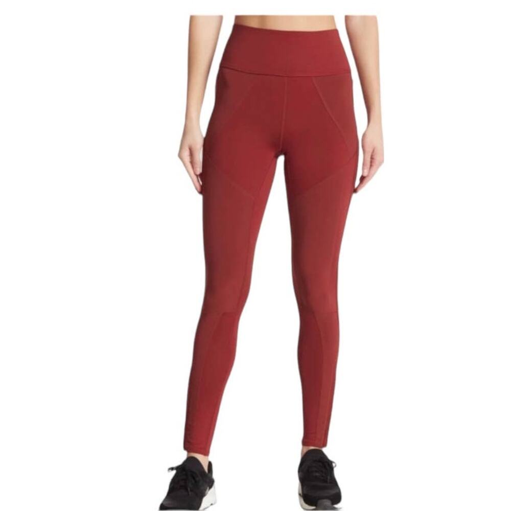 Free People Movement Leggings Patch High Rise red Small S